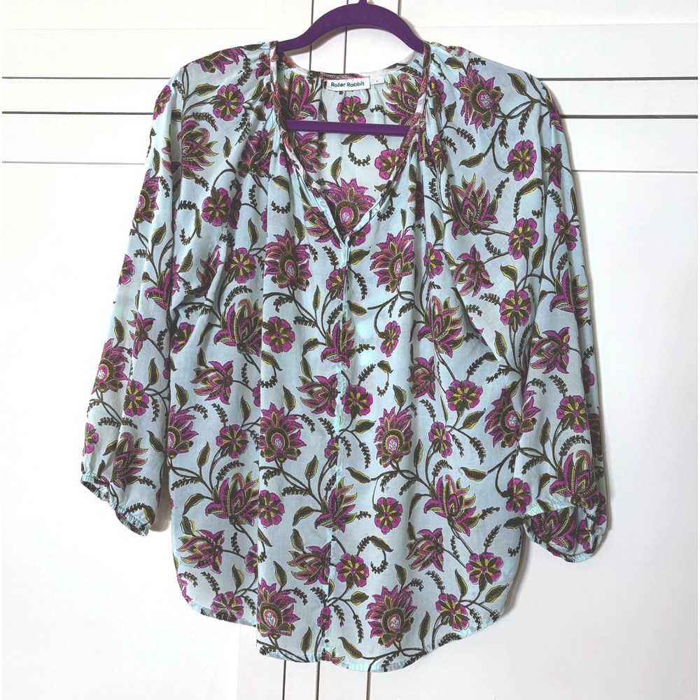 Cute Roberta Roller Rabbit top size L